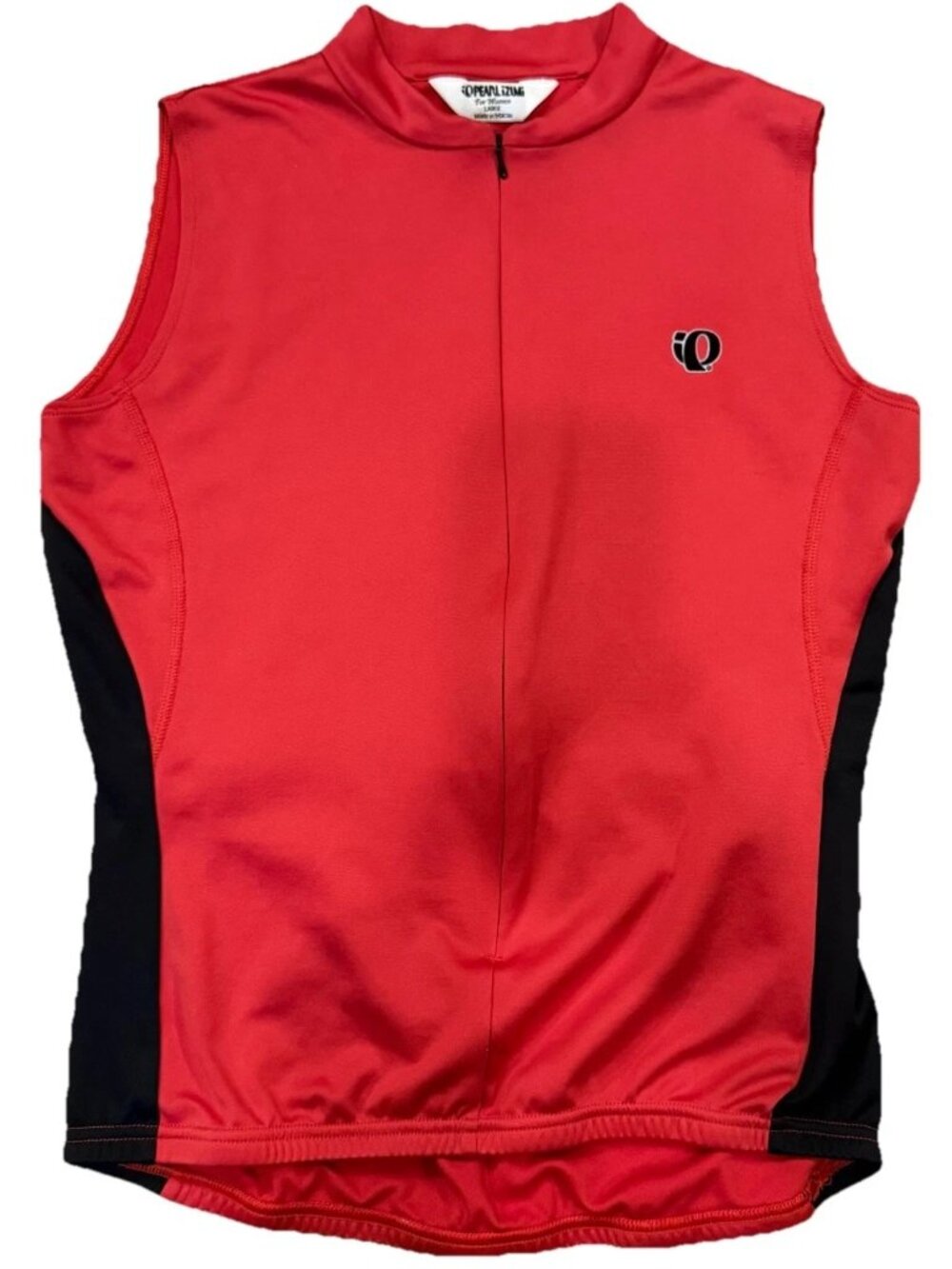 Pearl Izumi UltraSensor Cycling Jersey Womens Large Red Sleeveless Bike Riding